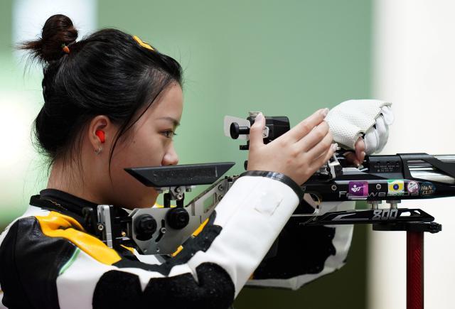 开云下载-全神贯注忘记成绩 杨倩：完全没意识到对手失误